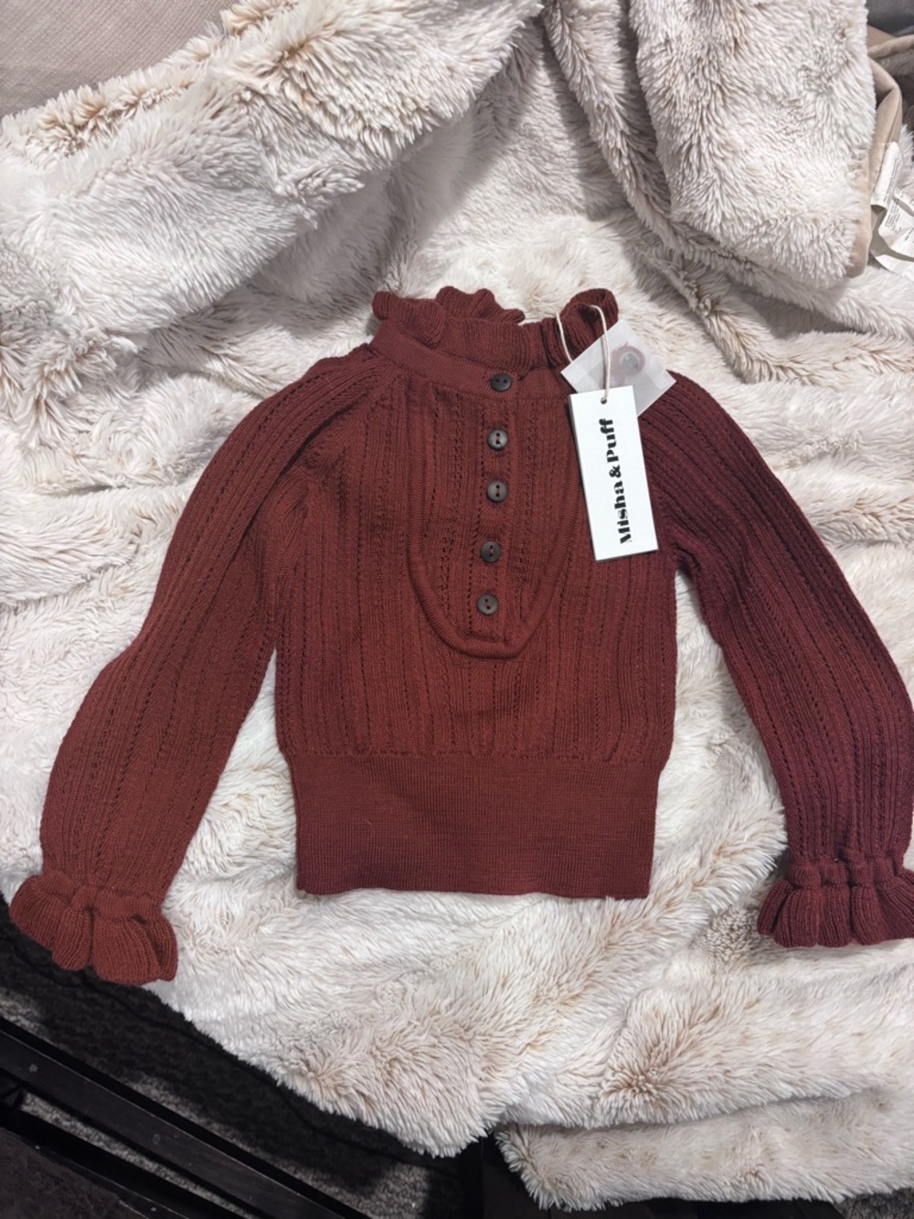 NWT Misha and Puff knit sweater 2T